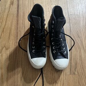 Black High-Top Converse